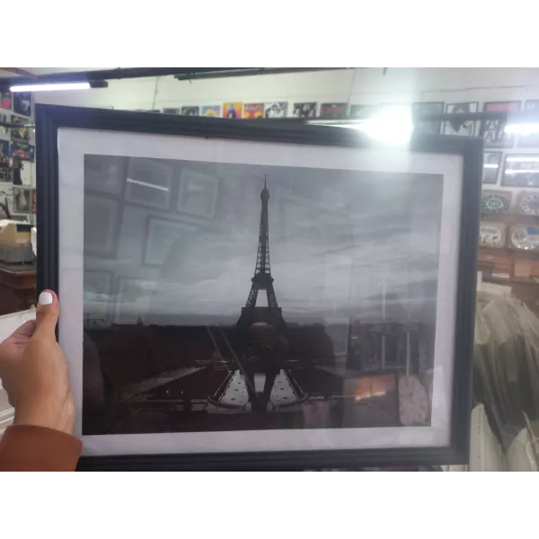 Cuadro Torre Eiffel B&N. H