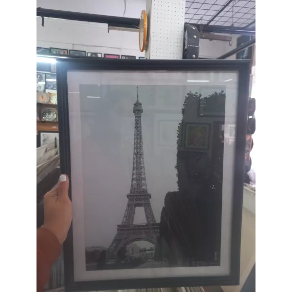 Cuadro Torre Eiffel B&N. V