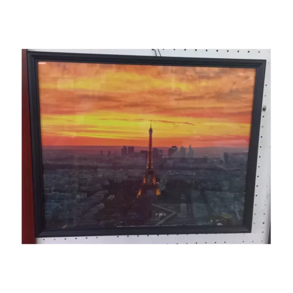 Cuadro Torre Eiffel amanecer